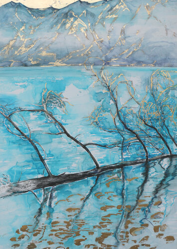 Der Weg des Wassers III von Elena Starostina, Malerei kaufen auf Singulart