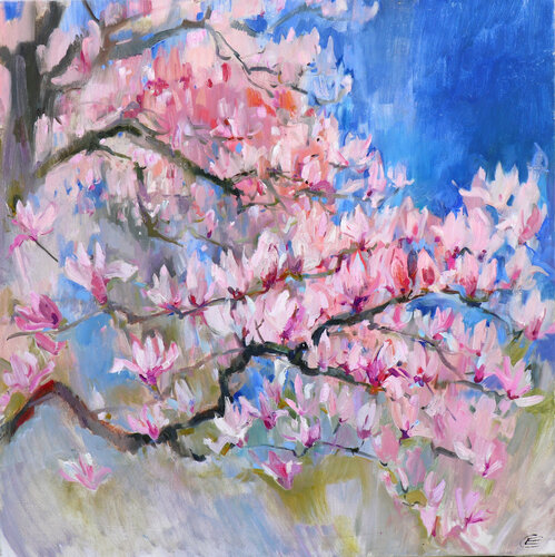 Magnolie de Elena Starostina, Pintura a la venta en Singulart