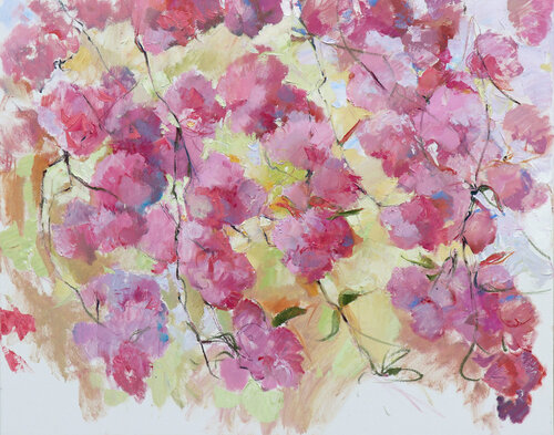Kirschbaum by Elena Starostina, 油畫 for Sale on Singulart