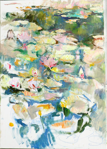 Seerosen par Elena Starostina, Peinture en vente sur Singulart