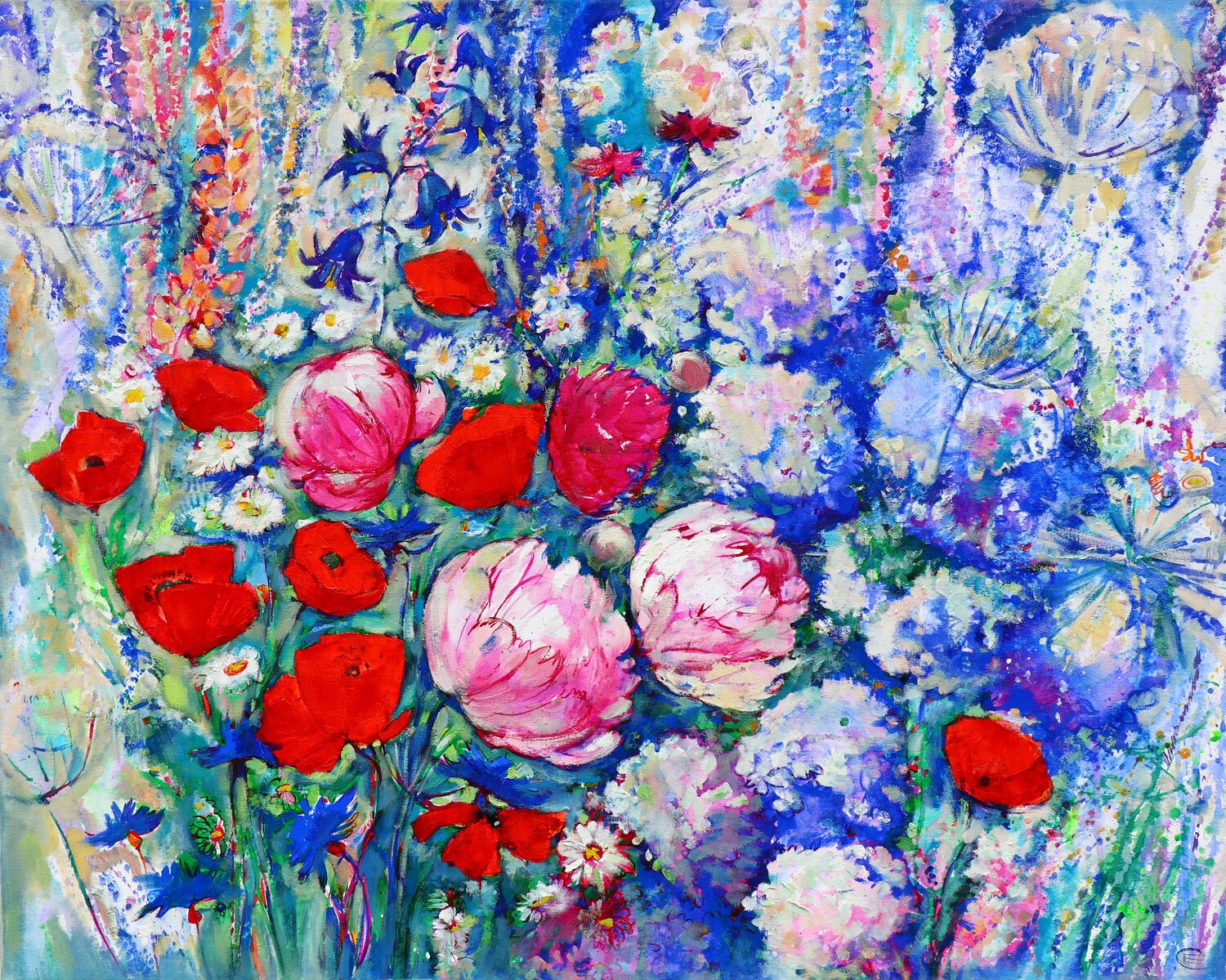 Sommer Blumen Elena Starostina