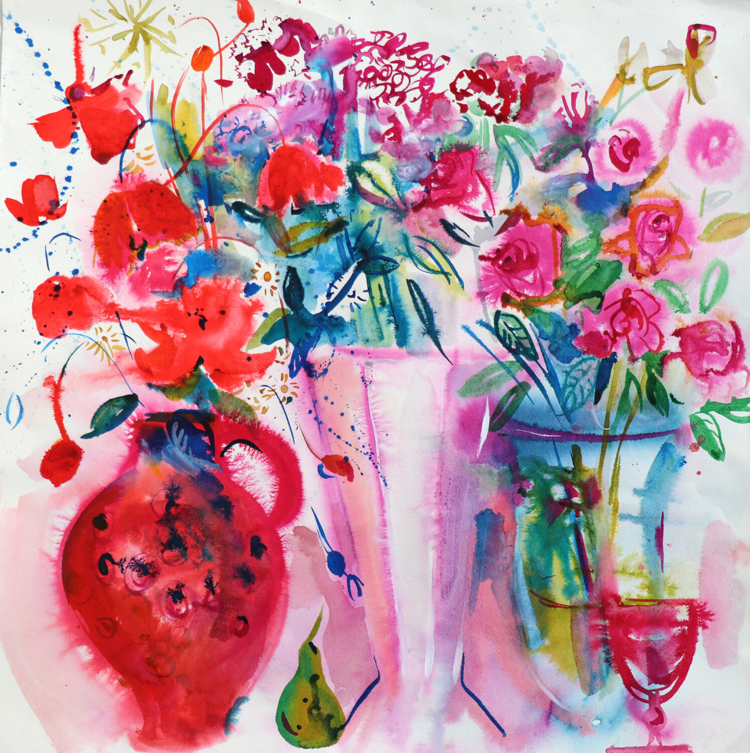 Sommerblumen in der Vase Elena Starostina