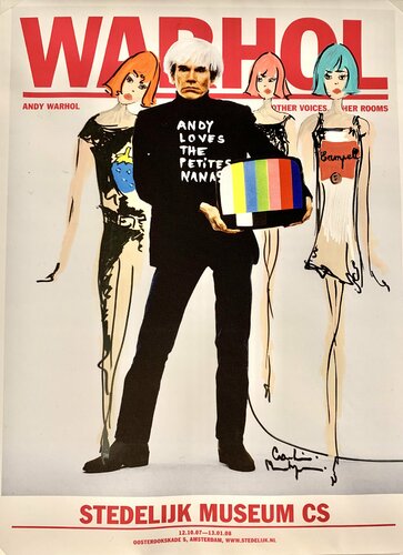 Tribute to Andy Warhol di Caroline Montigneaux, Pittura in vendita su Singulart