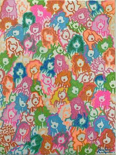 DragiNanas par Caroline Montigneaux, Peinture en vente sur Singulart