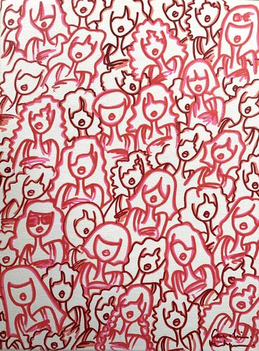 Nana Cherry di Caroline Montigneaux, Pittura in vendita su Singulart