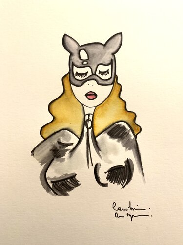 Cat-Nana di Caroline Montigneaux, Disegno in vendita su Singulart
