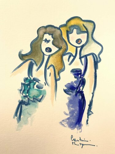 Relax di Caroline Montigneaux, Disegno in vendita su Singulart
