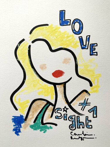 #1 sight van Caroline Montigneaux, Tekening te koop op Singulart