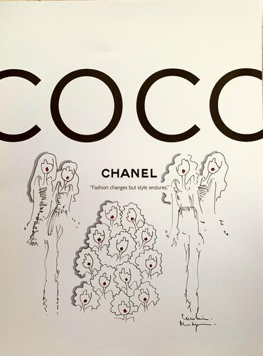 Coco Chanel #1 di Caroline Montigneaux, Disegno in vendita su Singulart