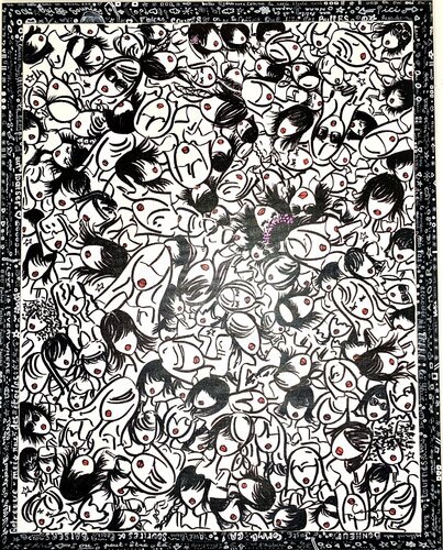 Embrasse-moi van Caroline Montigneaux, Schilderij te koop op Singulart