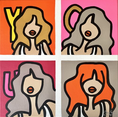 You par Caroline Montigneaux, Peinture en vente sur Singulart