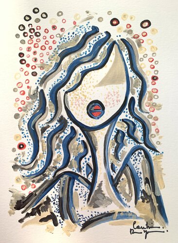 The Wave 2023 par Caroline Montigneaux, Peinture en vente sur Singulart