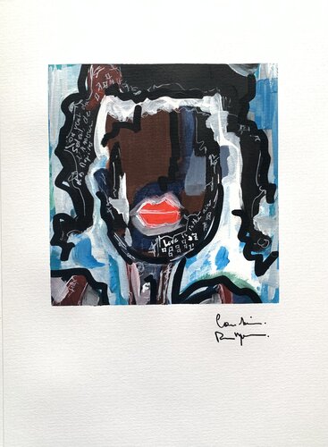 BasquiNana van Caroline Montigneaux, Schilderij te koop op Singulart