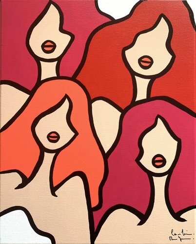 Smoothie Cassis par Caroline Montigneaux, Peinture en vente sur Singulart