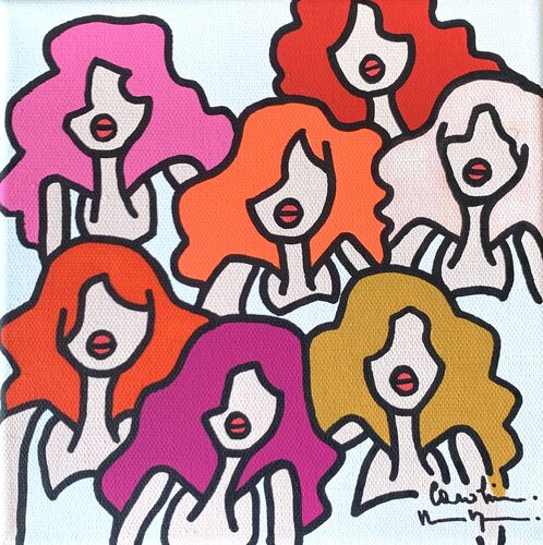 I can boogie par Caroline Montigneaux, Peinture en vente sur Singulart