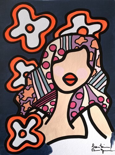 Flora Nana by Caroline Montigneaux, Painting for Sale on Singulart