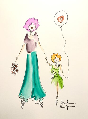 Petit coeur di Caroline Montigneaux, Disegno in vendita su Singulart