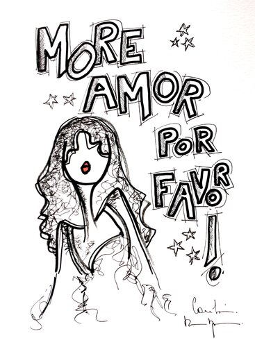 Dolce Francia von Caroline Montigneaux, Zeichnungen kaufen auf Singulart