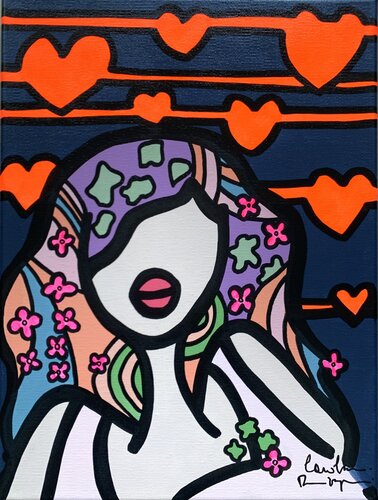 Cardio Nana by Caroline Montigneaux, Painting for Sale on Singulart