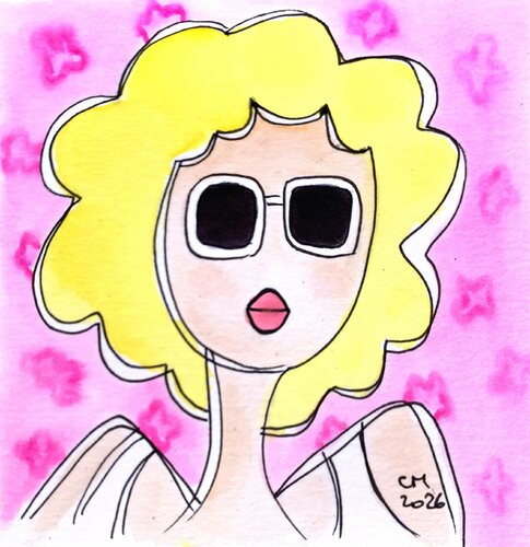 Mini Nana sunny von Caroline Montigneaux, Zeichnungen kaufen auf Singulart