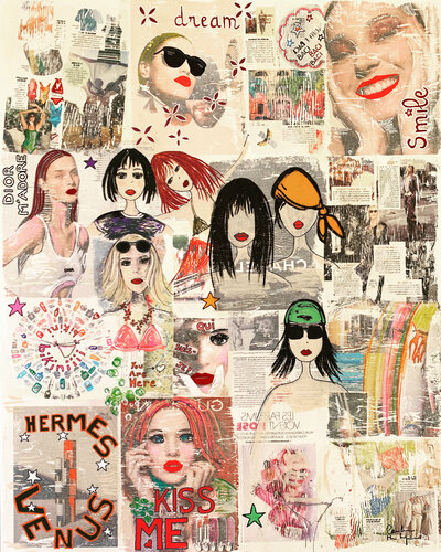 Kiss Me di Caroline Montigneaux, Pittura in vendita su Singulart