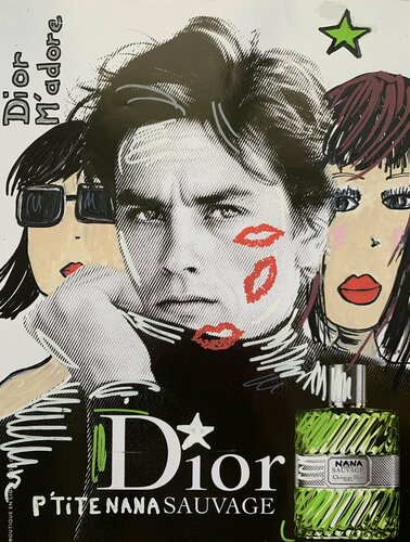 ELLE Cover Dior par Caroline Montigneaux, Dessin en vente sur Singulart