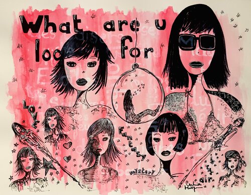 What are you looking for ? by Caroline Montigneaux, Work on Paper for Sale on Singulart
