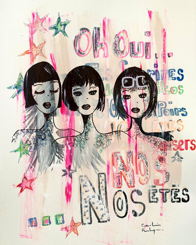 Summers by Caroline Montigneaux, 종이 for Sale on Singulart