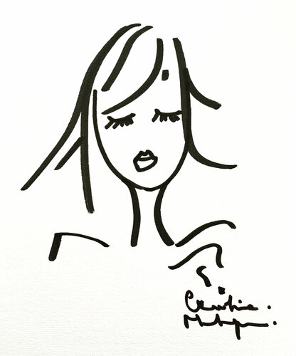Essentielle 6 par Caroline Montigneaux, Dessin en vente sur Singulart