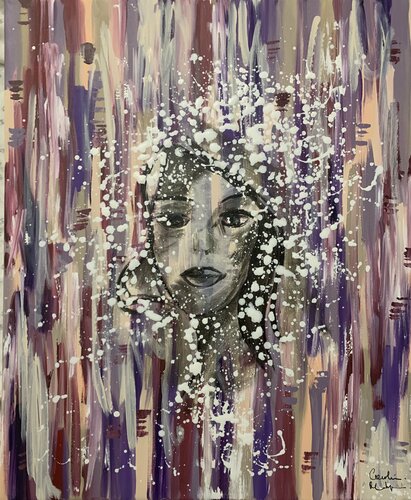 Merry Poudreuse van Caroline Montigneaux, Schilderij te koop op Singulart