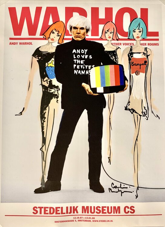 Tribute to Andy Warhol Caroline Montigneaux