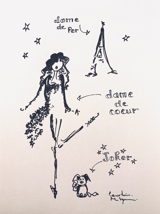 Dame de coeur Caroline Montigneaux