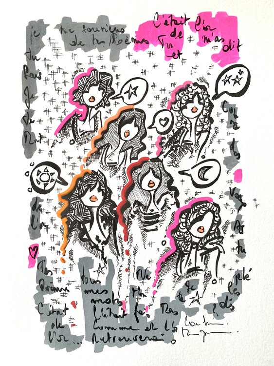 Tous mes mots Caroline Montigneaux