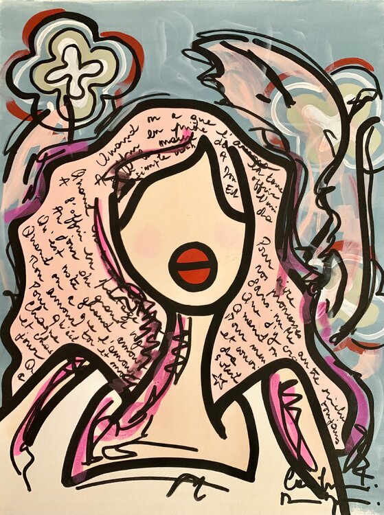 Punky Valentine Caroline Montigneaux