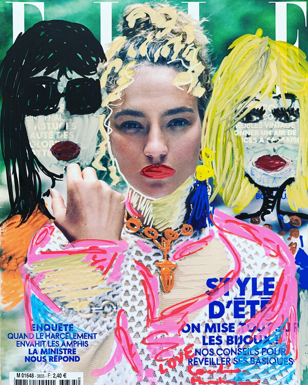 ELLE Cover #5 Caroline Montigneaux