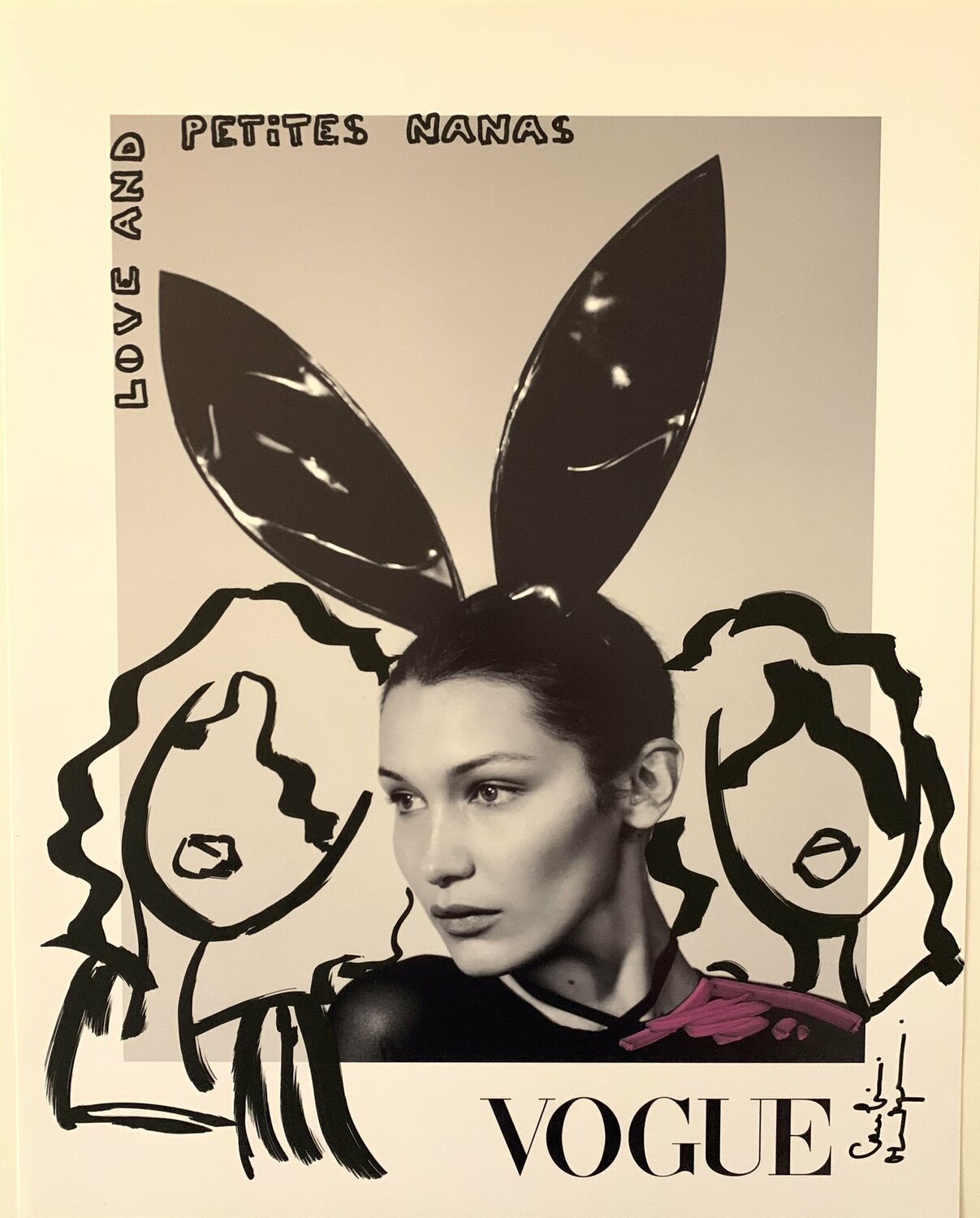 LOVE and Petites Nanas Caroline Montigneaux Werk auf Papier zu verkaufen