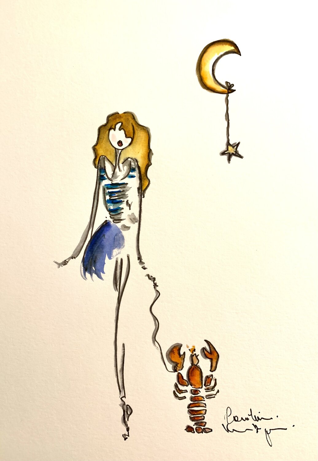 Sur le sable Caroline Montigneaux
