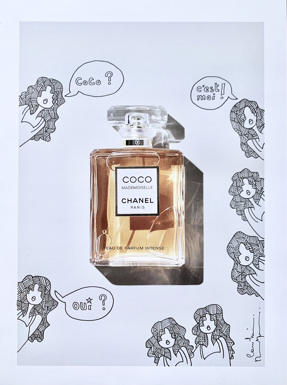 Nouveau Yellow Coco Chanel Caroline Montigneaux
