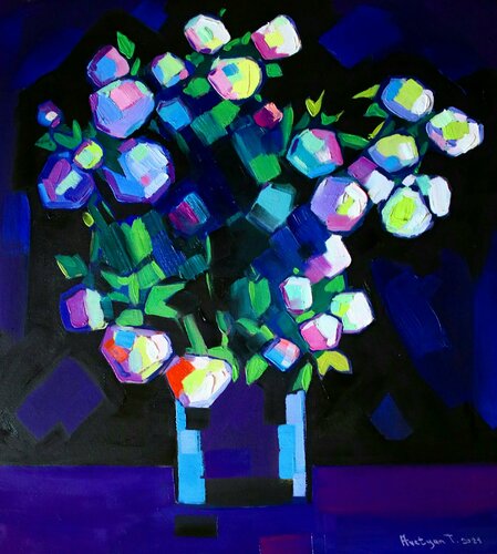 Flowers by Tigran Avetyan, Painting for Sale on Singulart
