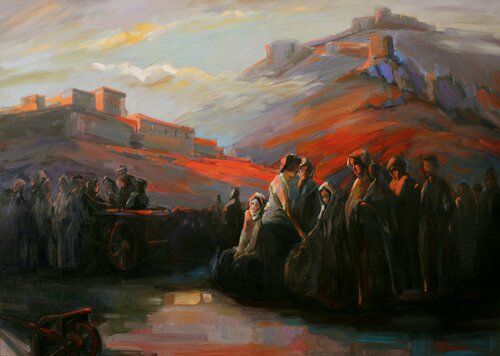 Bayazet longing by Tigran Avetyan, Painting for Sale on Singulart