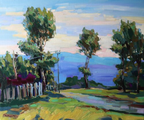 Landscape in Lori by Tigran Avetyan, Painting for Sale on Singulart
