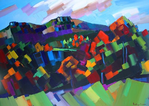 Autumn day in Lori von Tigran Avetyan, Malerei kaufen auf Singulart