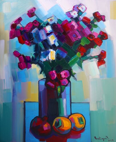 Flowers di Tigran Avetyan, Pittura in vendita su Singulart