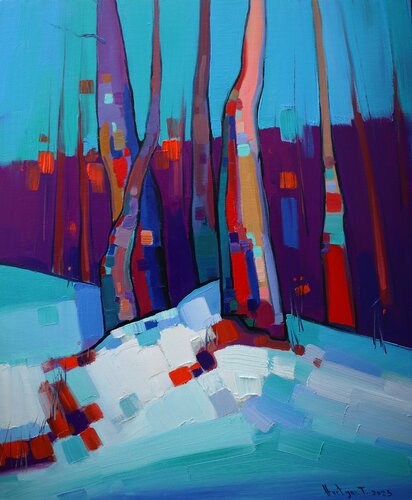 Warm Winter day di Tigran Avetyan, Pittura in vendita su Singulart