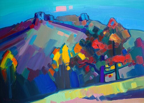 Autumn landscape de Tigran Avetyan, Pintura a la venta en Singulart