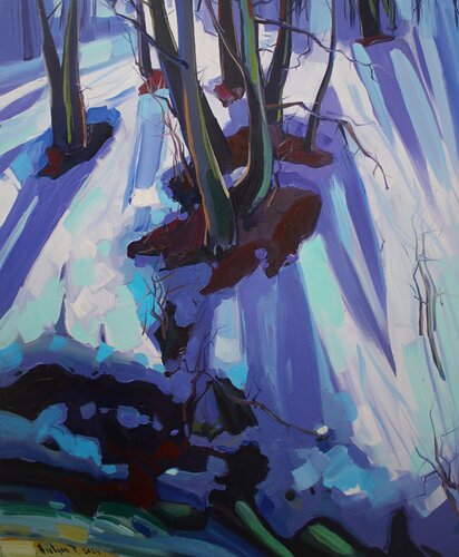 Winter day von Tigran Avetyan, Malerei kaufen auf Singulart