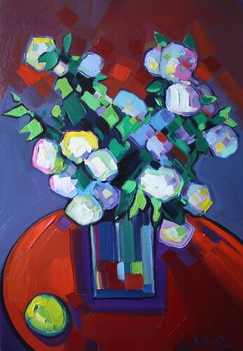 Flowers by Tigran Avetyan, Painting for Sale on Singulart