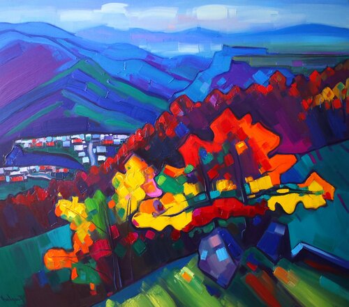 Autumn in Lori by Tigran Avetyan, Painting for Sale on Singulart