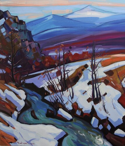 March by Tigran Avetyan, Painting for Sale on Singulart
