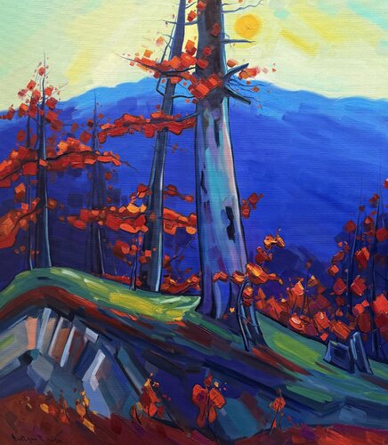 Late autumn by Tigran Avetyan, 회화 for Sale on Singulart